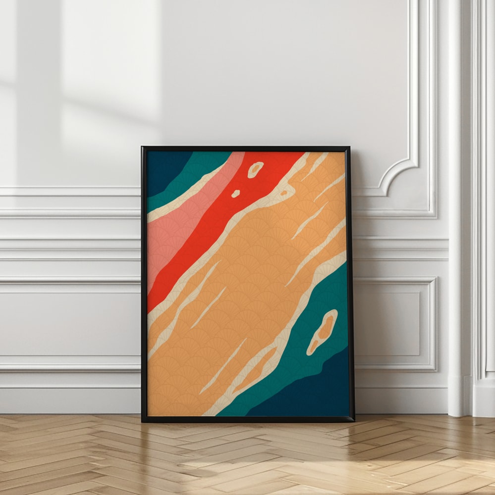 Abstract Organic Waves