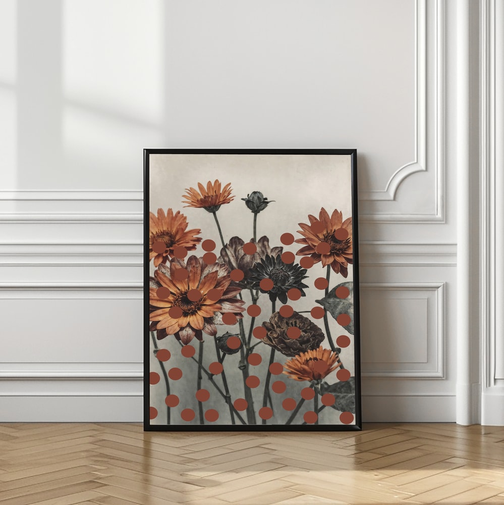 Dark Floral Spots