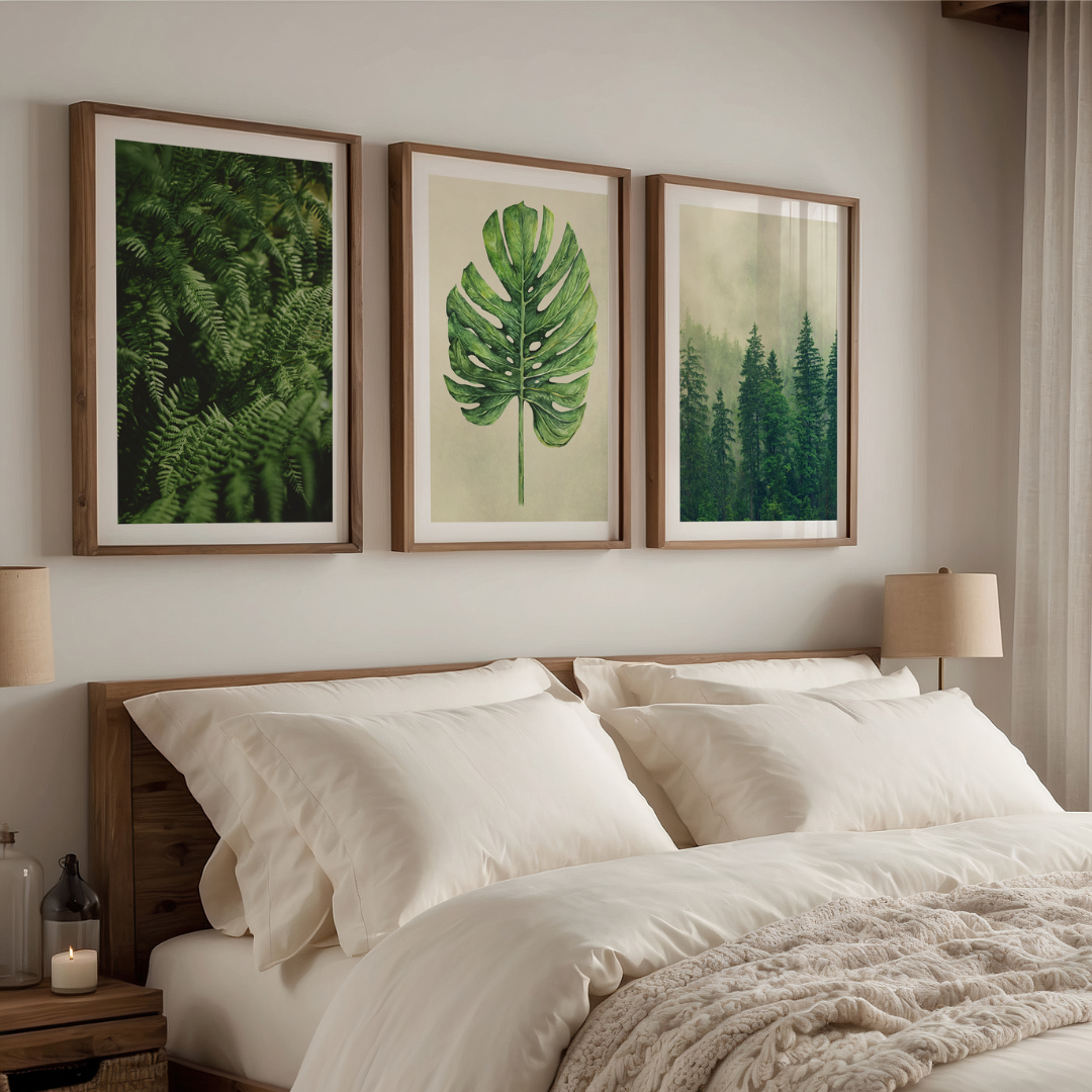The Tranquil Woodland Collection | Gallery Wall Set of 3 Prints