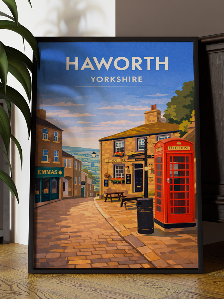 Haworth | Yorkshire Travel Art Print