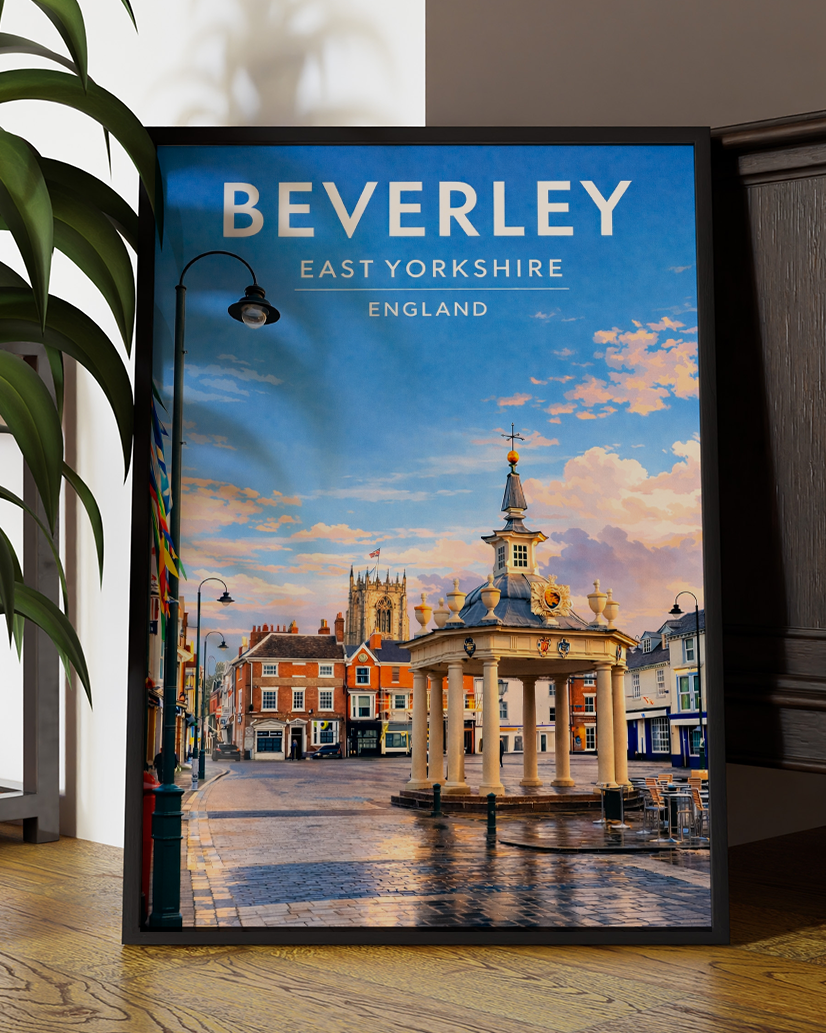 Beverley Travel Print | Yorkshire Travel Art Print