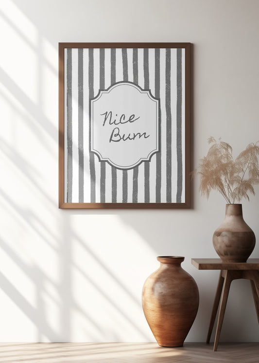 Nice Bum Script Quote