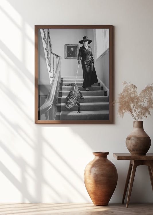 Elegant Alligator Staircase