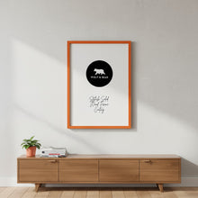 Load image into Gallery viewer, Solid Wood Orange Frame