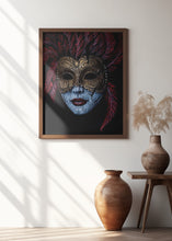 Load image into Gallery viewer, Where does the mask begin and end? | Theatre wall art
