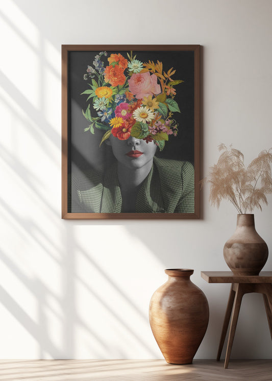 Green Vintage Bouquet