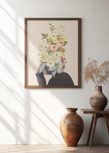 Load image into Gallery viewer, White Flowers Bouquet | Portrait wall art