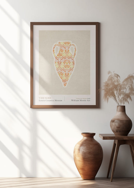 William Morris Vase Series | Minimalitic wall art