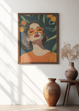 Load image into Gallery viewer, Under The Orange Tree | Summer portrait wall art
