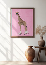 Load image into Gallery viewer, Rollerskating Giraffe