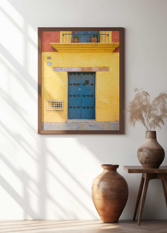 Blue and Yellow | Oaxaca Mexico