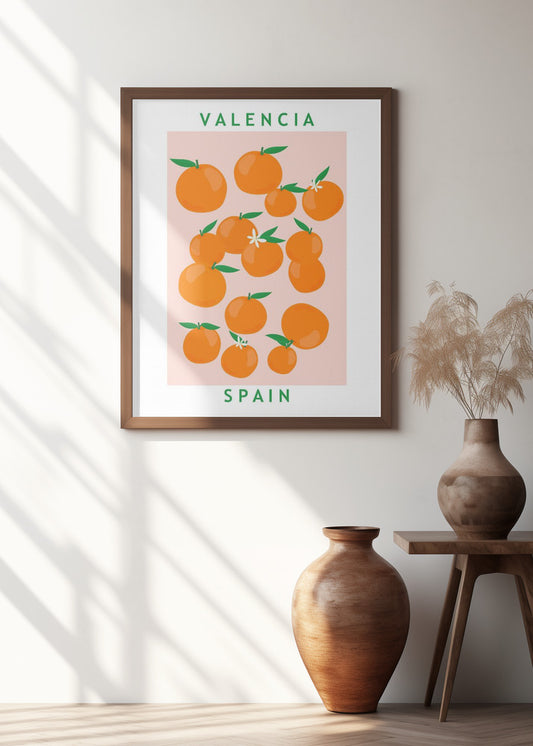 Flower Market Oranges