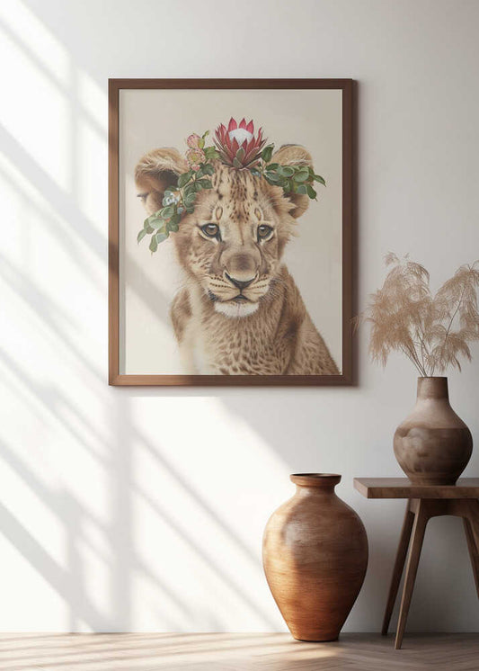 Savannah Lion Cub