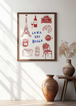 Load image into Gallery viewer, La Vie Est Belle - Paris Poster