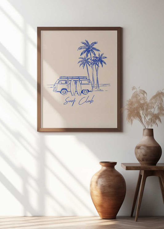 Surf Club Beach Van