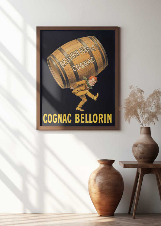 Strong Man Carrying Barrel