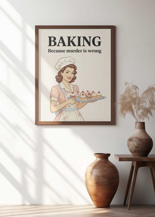 Retro Baking Humor