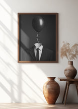 Load image into Gallery viewer, Thoughts | Balloon head quirky wall art