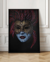 Load image into Gallery viewer, Where does the mask begin and end? | Theatre wall art
