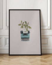 Load image into Gallery viewer, Botanical typewriter