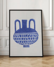 Load image into Gallery viewer, Linocut Vase #6