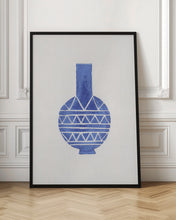 Load image into Gallery viewer, Linocut Vase #8