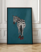 Load image into Gallery viewer, Zebra heels | Colourful safari print