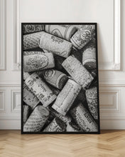 Load image into Gallery viewer, Wine 001 Bw | Cork wall art