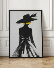 Load image into Gallery viewer, The Lady In the Black Hat