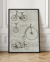 Load image into Gallery viewer, Vintage Bicycle Sketches