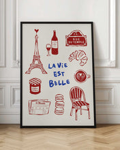 Load image into Gallery viewer, La Vie Est Belle - Paris Poster