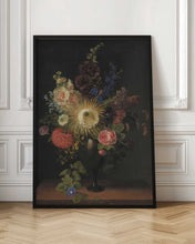 Load image into Gallery viewer, A Porphyry Vase With Cactus Grandiflora and Other Flowers By C. D. Fritzsch