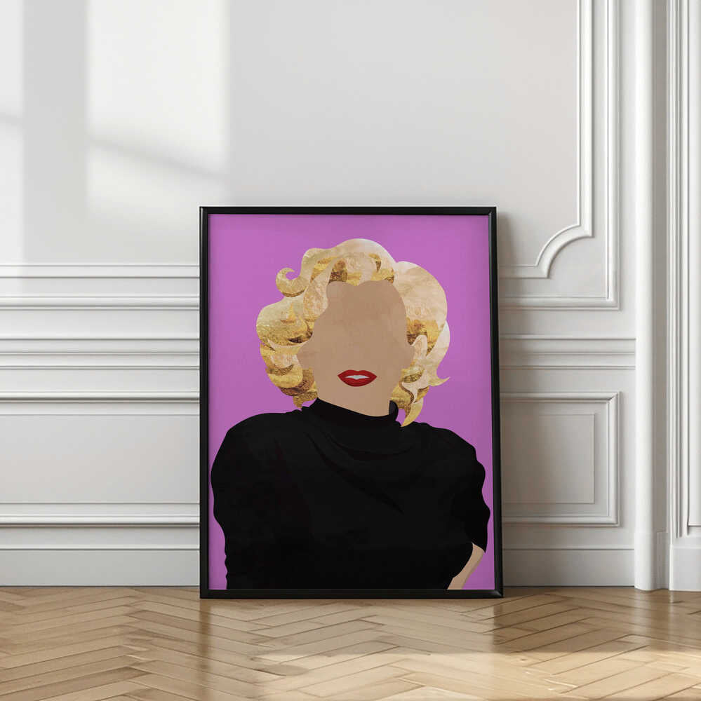 Blonde Glamour Portrait