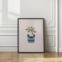 Load image into Gallery viewer, Botanical typewriter