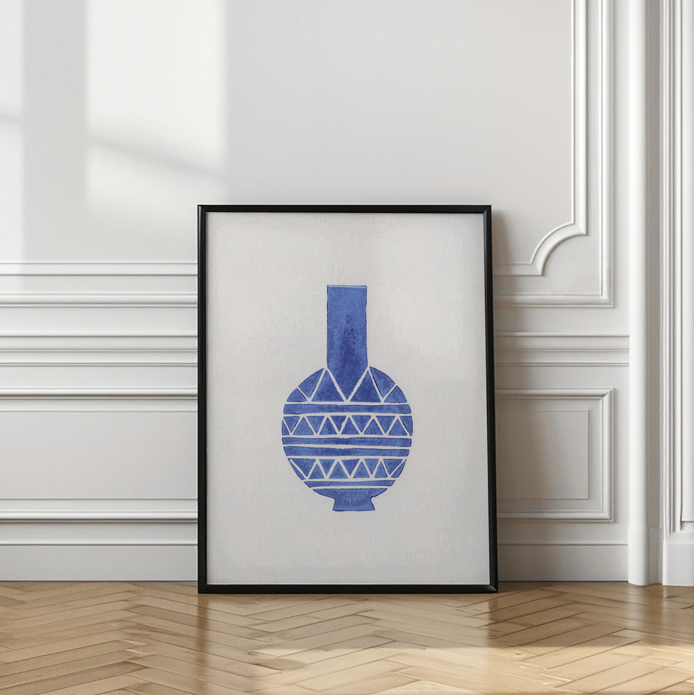 Linocut Vase #8