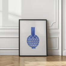 Load image into Gallery viewer, Linocut Vase #8