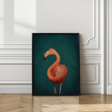 Load image into Gallery viewer, Green Flamingo