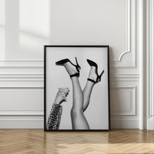 Load image into Gallery viewer, Feet In the Air B&w