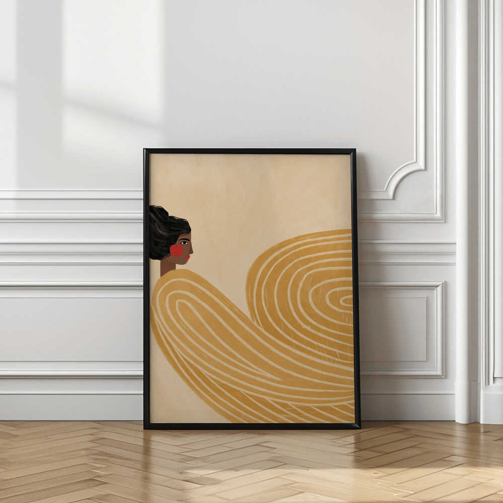 The Woman With the Yellow Stripes