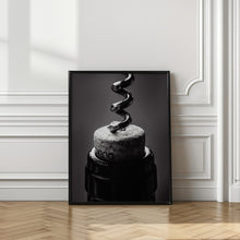Load image into Gallery viewer, Wine 002 B&w | Cork screw wall art | kitchen wall art