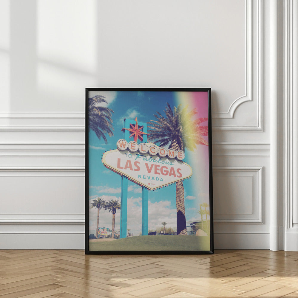 Vegas Sign Vintage | Travel wall art