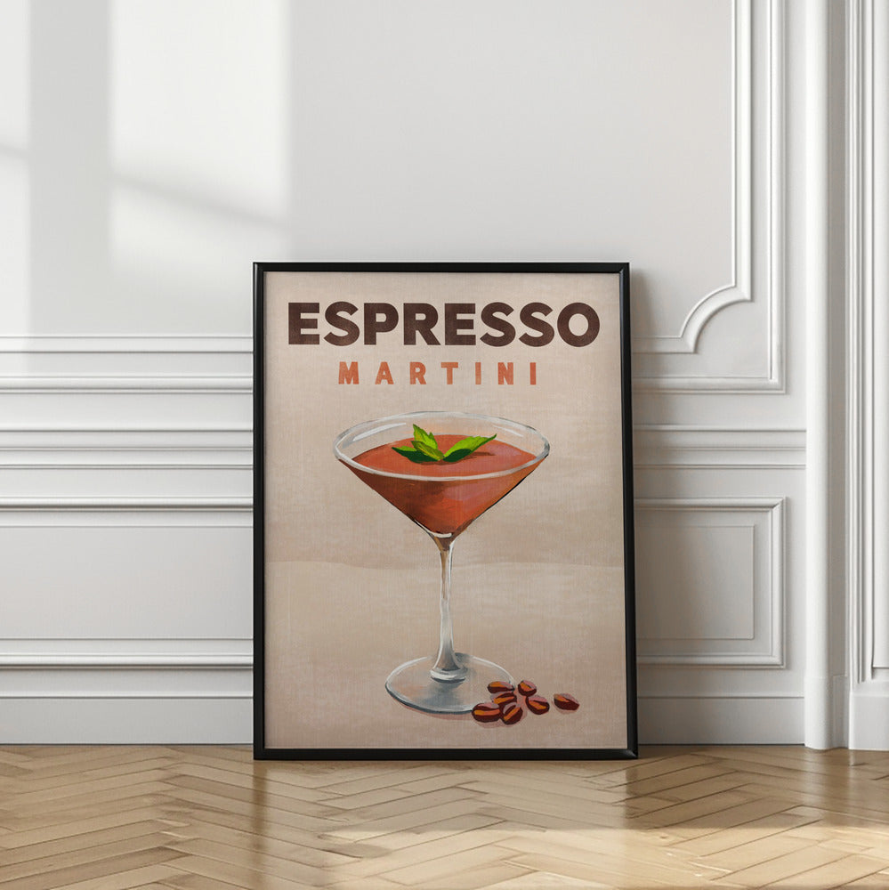 Espresso Martini Cocktail Bar Decor