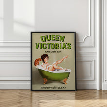 Load image into Gallery viewer, Queen Victoria English Gin Bath Pinup Girl
