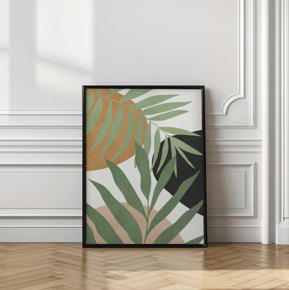 Earthy Palm Shapes
