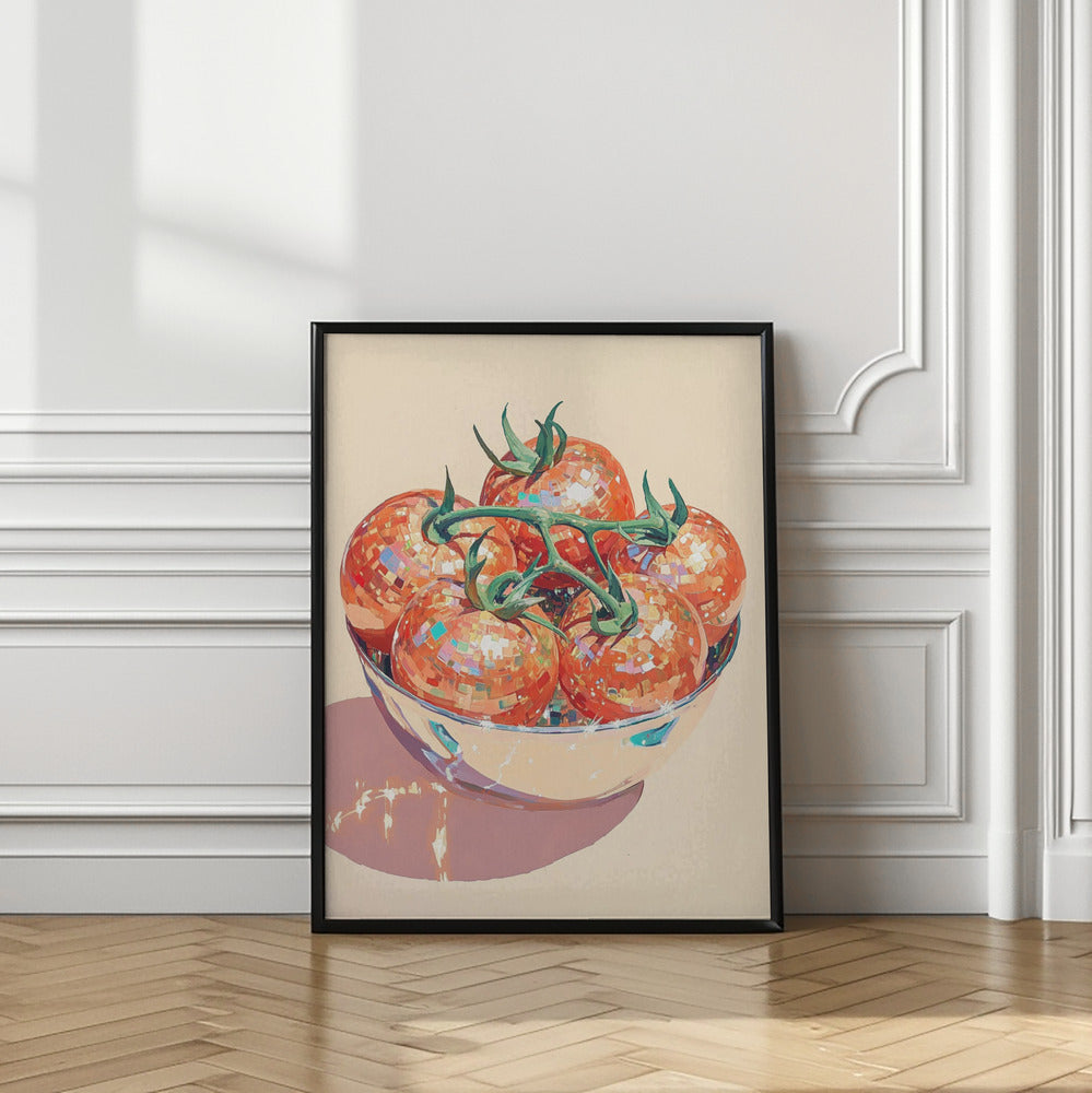 Disco Ball Tomatoes in a Bowl