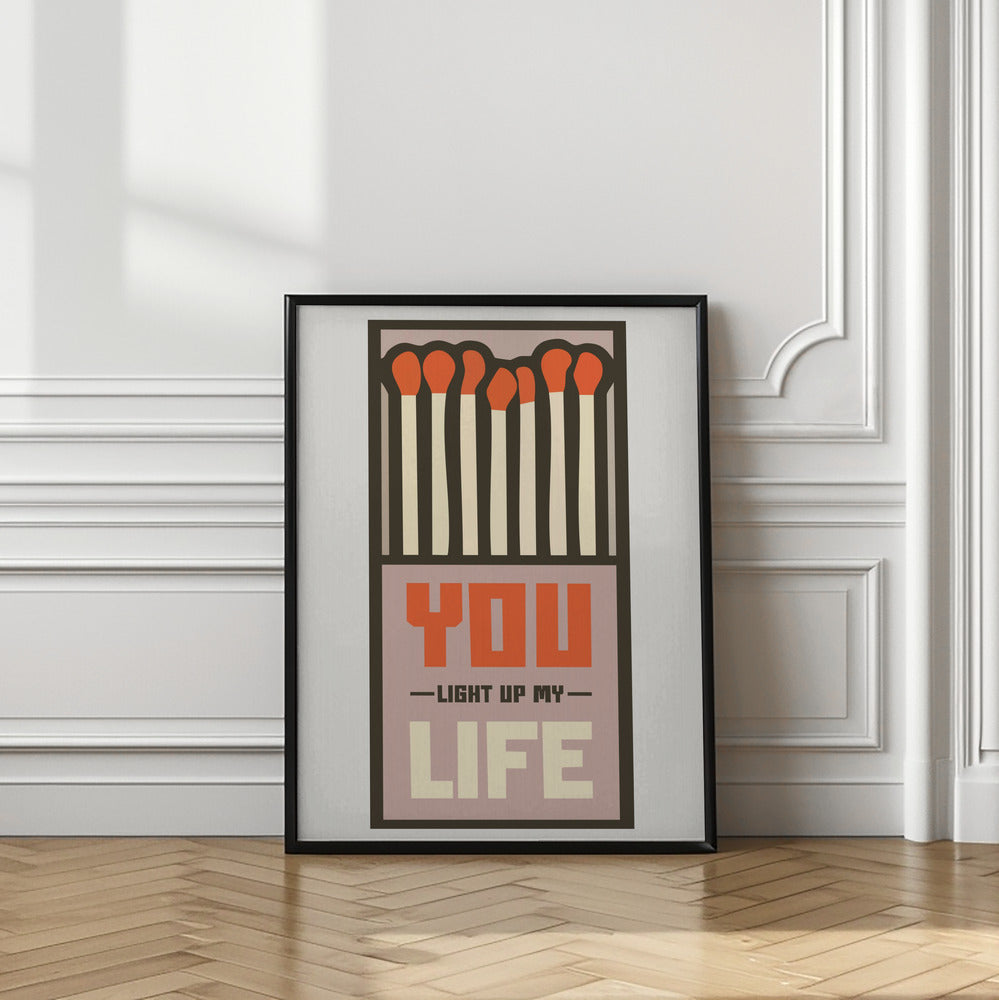 Vintage Matchbox Design | Quote wall art