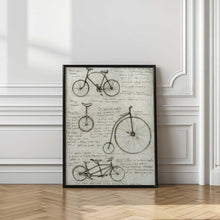 Load image into Gallery viewer, Vintage Bicycle Sketches