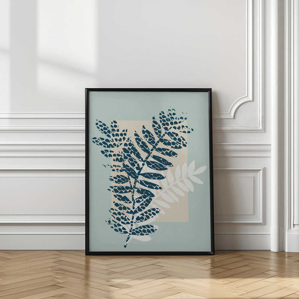 Textured Botanical Leaves