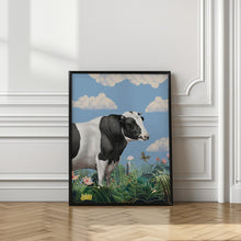 Load image into Gallery viewer, Colourful Portraits of Happy Cows (butterfly Included)