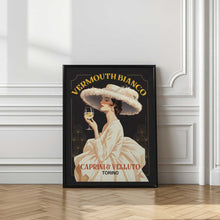 Load image into Gallery viewer, Vermouth Bianco Vintage Advert Poster Art